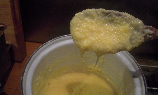 Creamy polenta